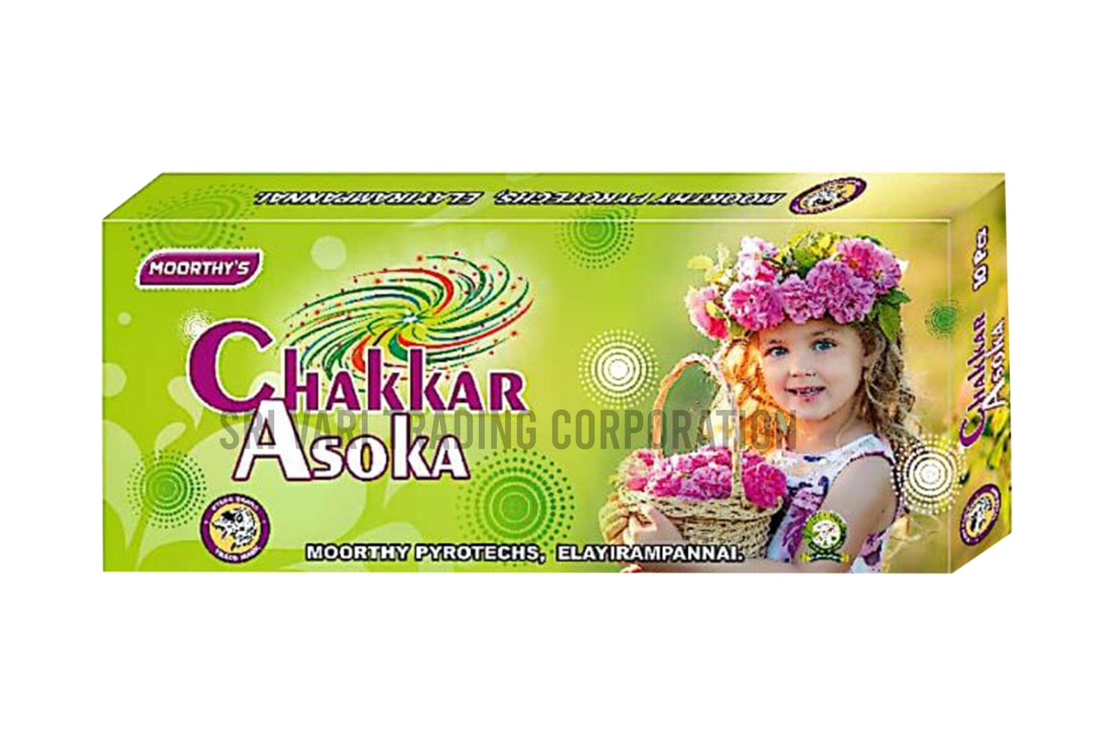 Ground chakker Asoka Plastic (10pcs)