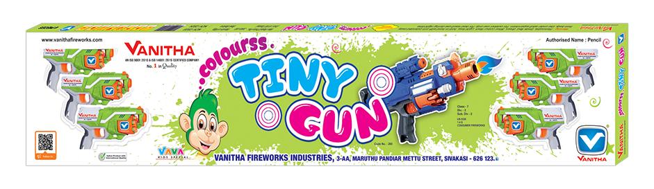 Tiny gun Vanitha (6 pcs)